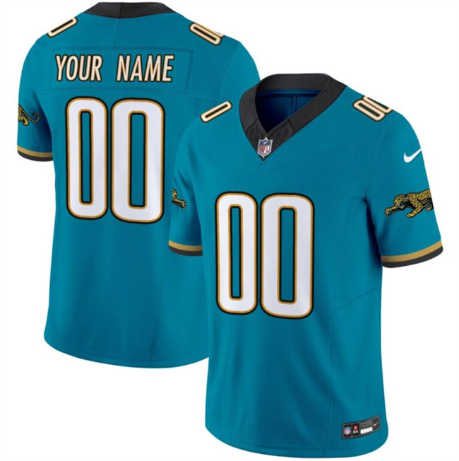 Custom Jacksonville Jaguars Vapor F.U.S.E. Limited Jersey